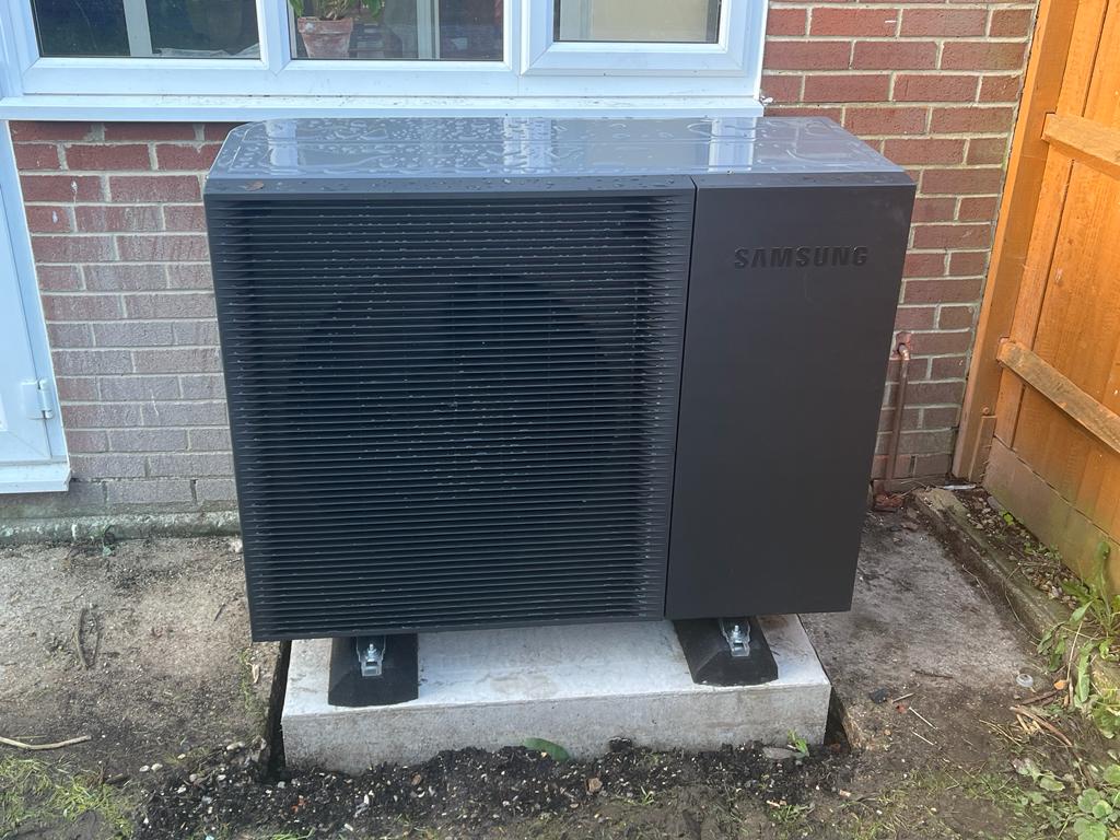 Samsung High Temp monobloc installation